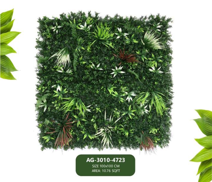 green wall design world tiles