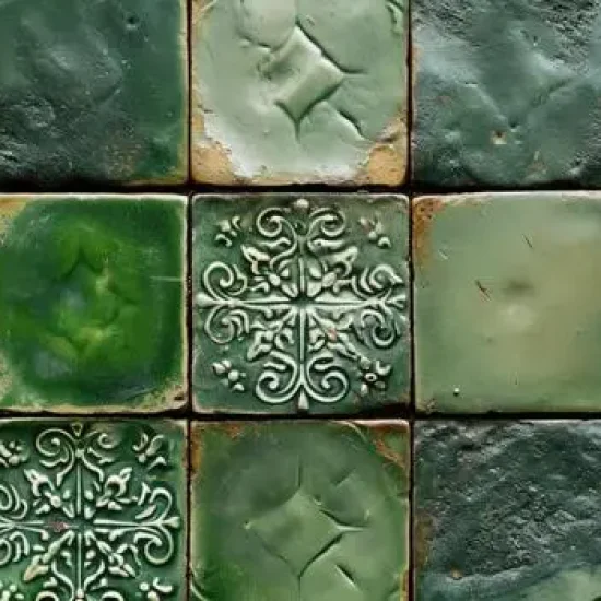 green wall